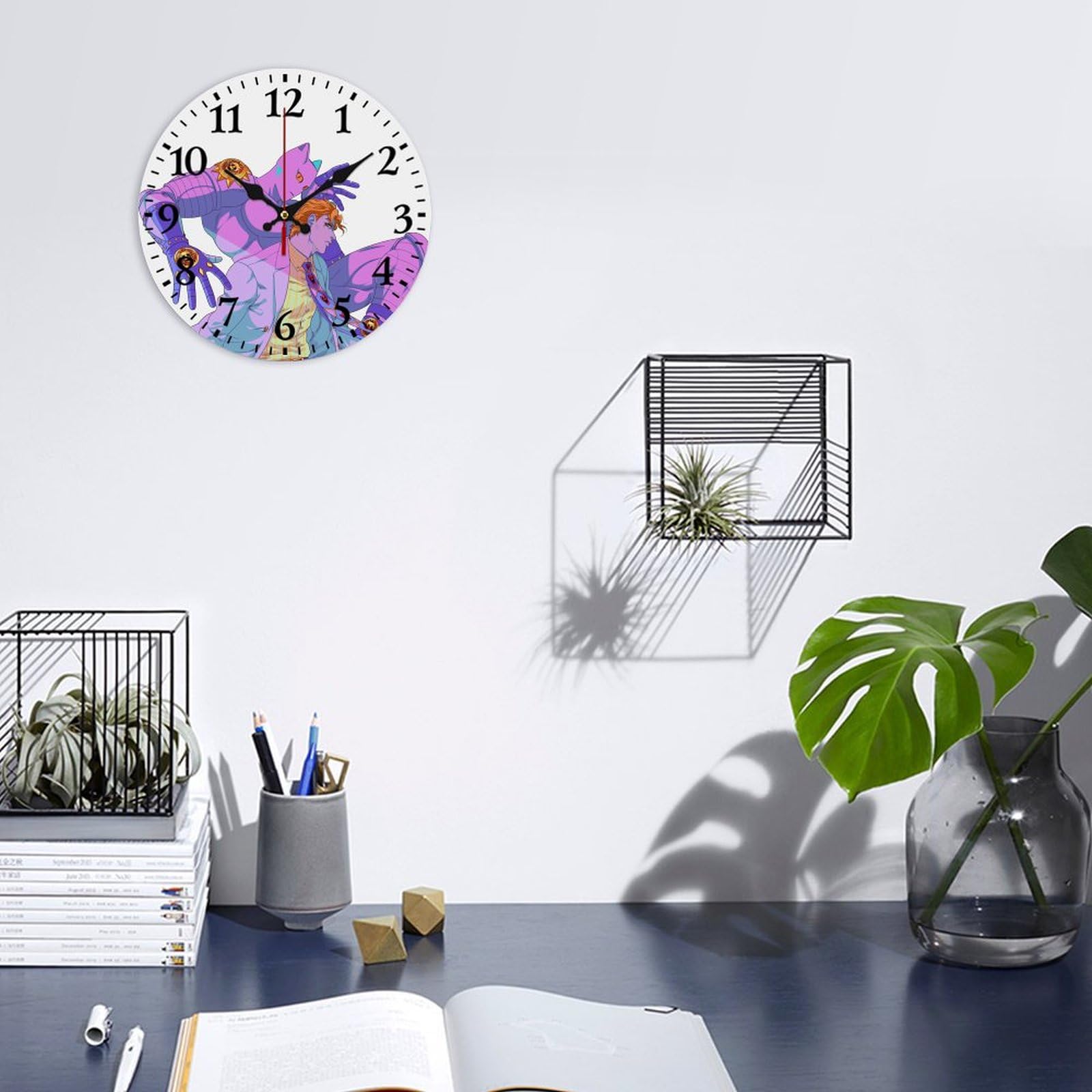 Amazon.co.jp: 掛け時計 ジョジョの奇妙な冒険 吉良吉影 キラー